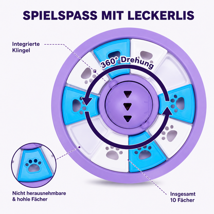 Leckerli-Puzzle - spielerisch langsames Fressen für eine bessere Verdauung