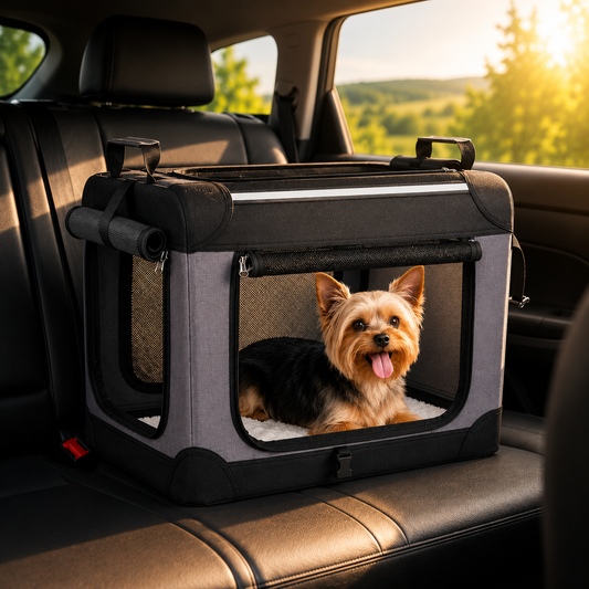 Faltbare Hundebox – Bequemer Zugang von allen Seiten