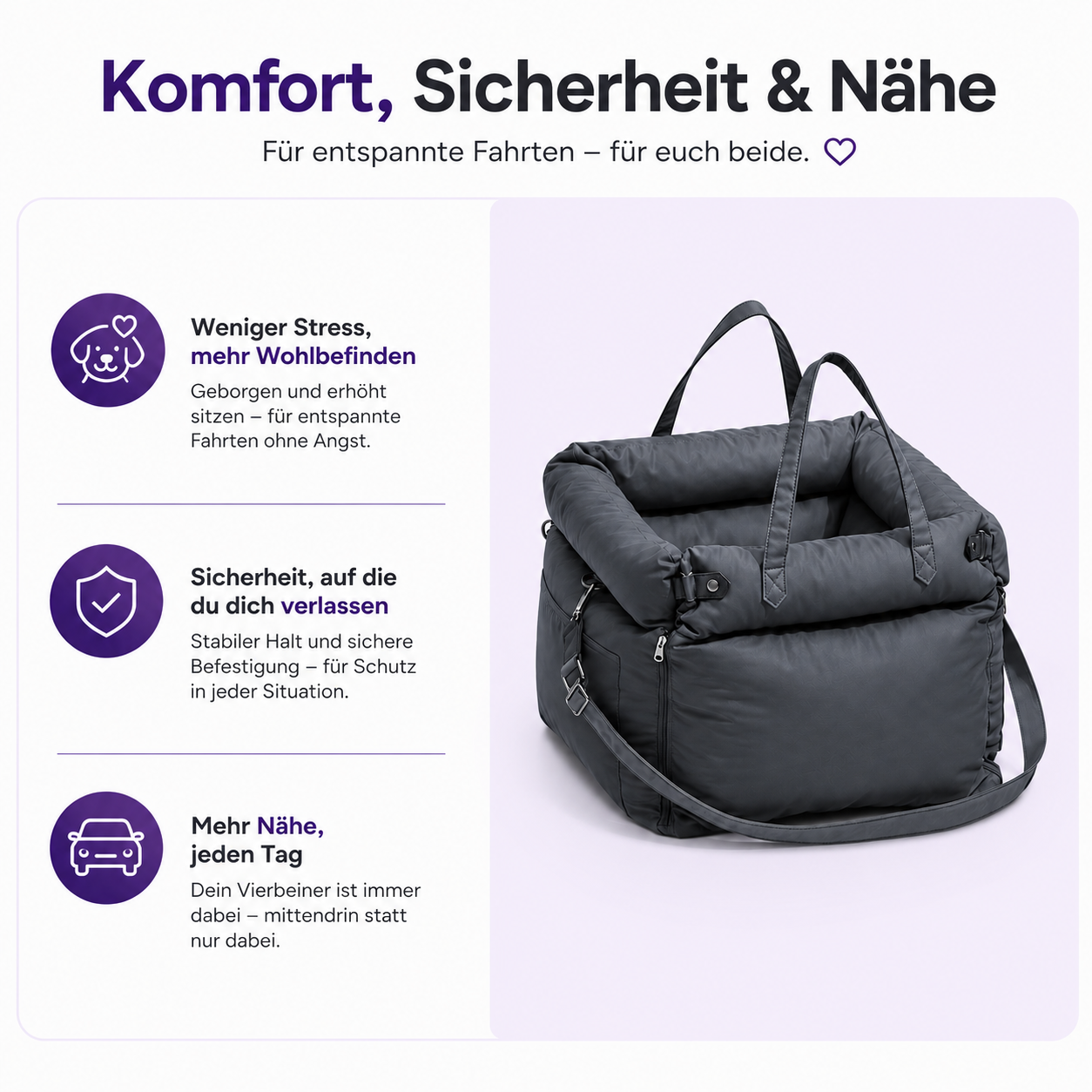 2-in-1 Reisebett & Autositz – Sicher unterwegs, entspannt angekommen